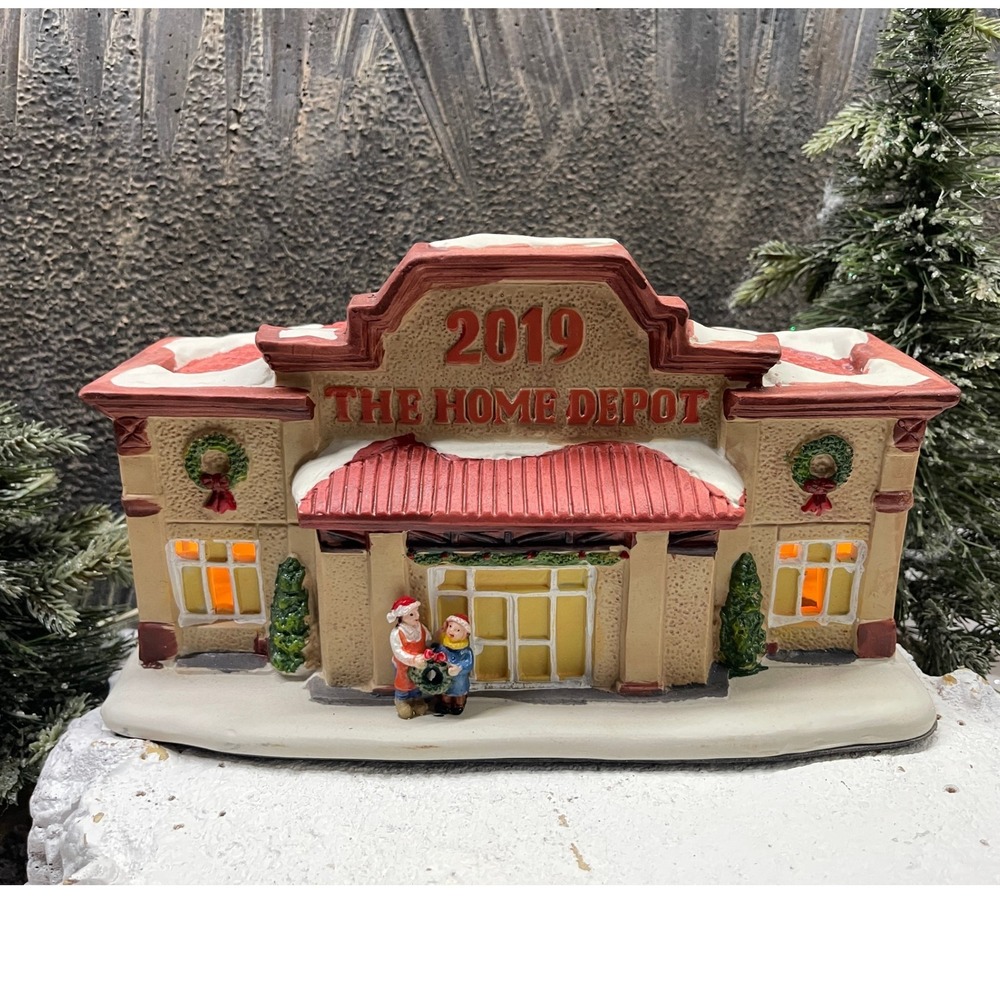 Canterbury Lane 2019 THE HOME DEPOT Christmas Village Store